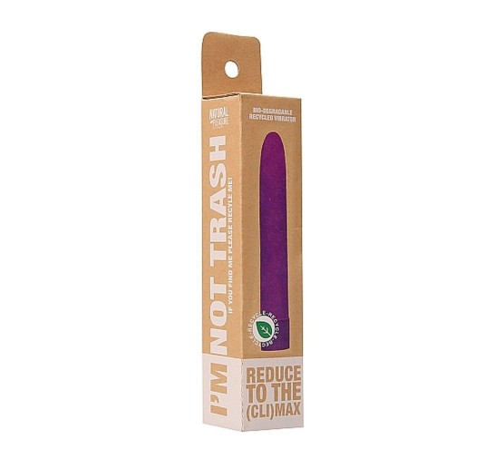 7" Vibrator - Biodegradable - Purple